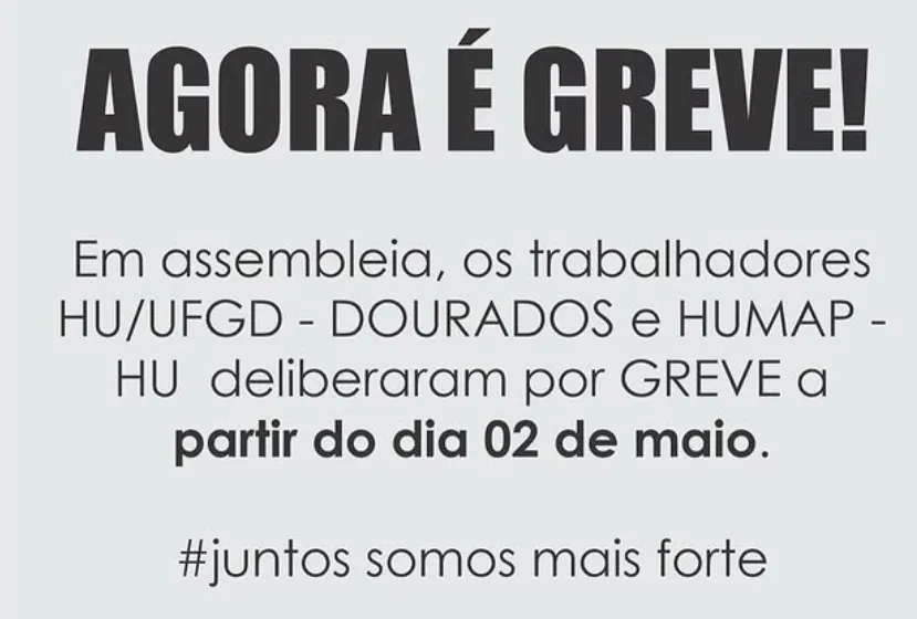 Agora é Greve