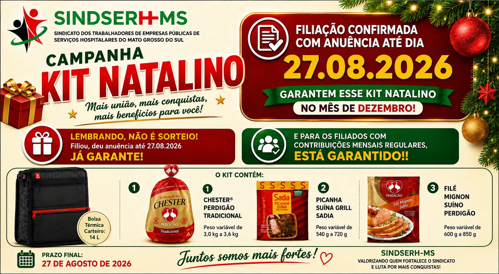 GARANTA SEU KIT NATALINO
