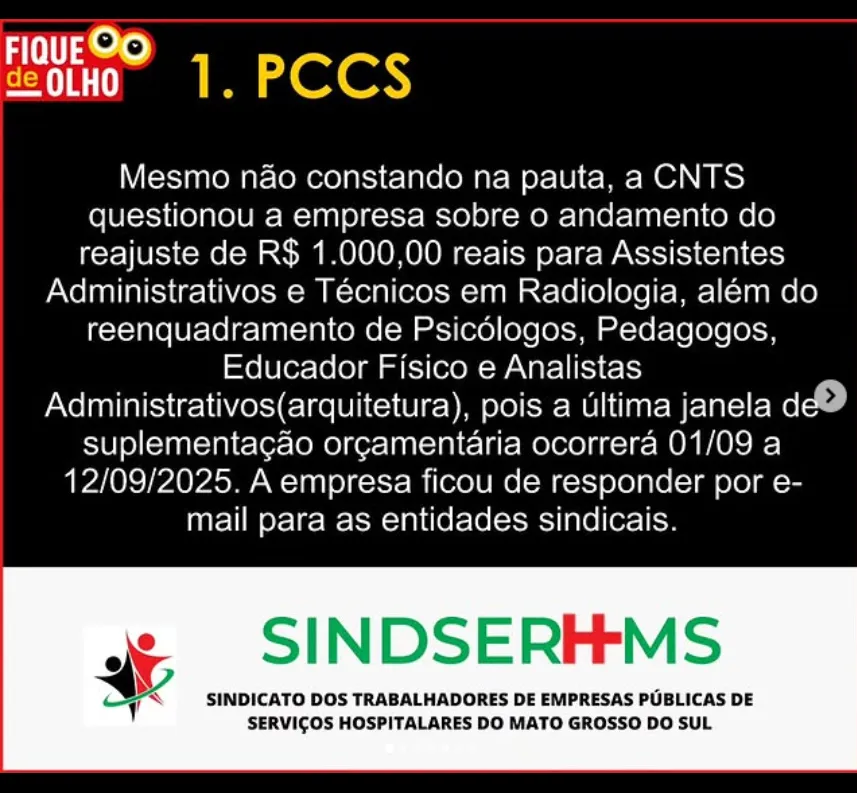 PCCS: CNTS