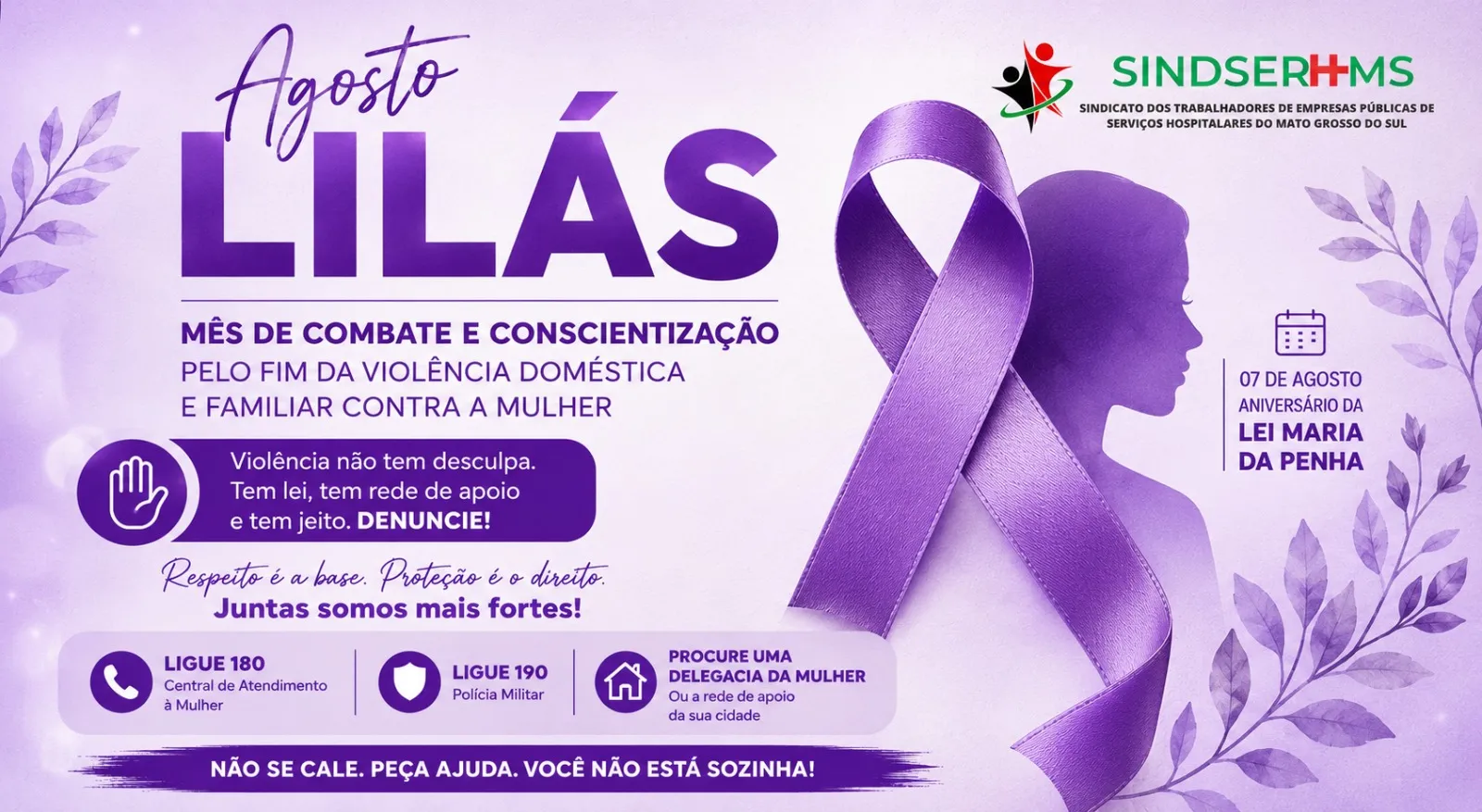 Agosto Lilás