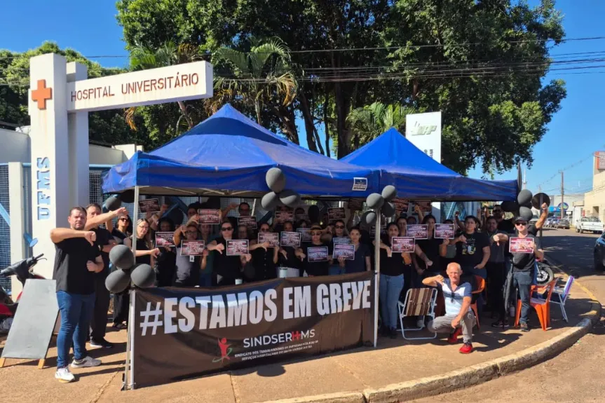 Trabalhadores da EBSERH/HUBRASIL entram em greve e denunciam descaso nas negociações