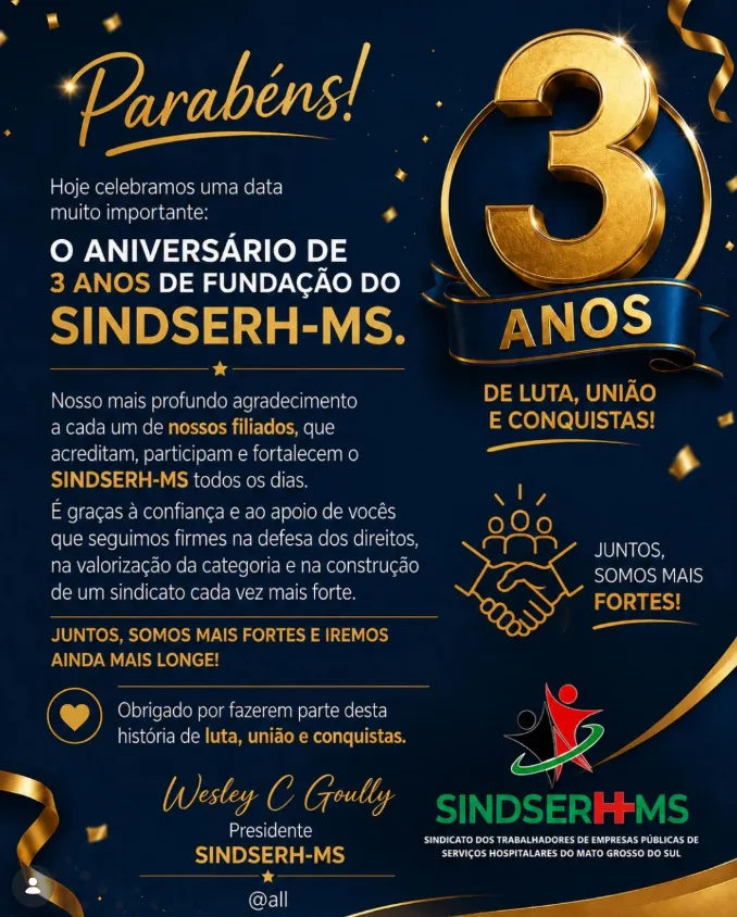3 anos de história