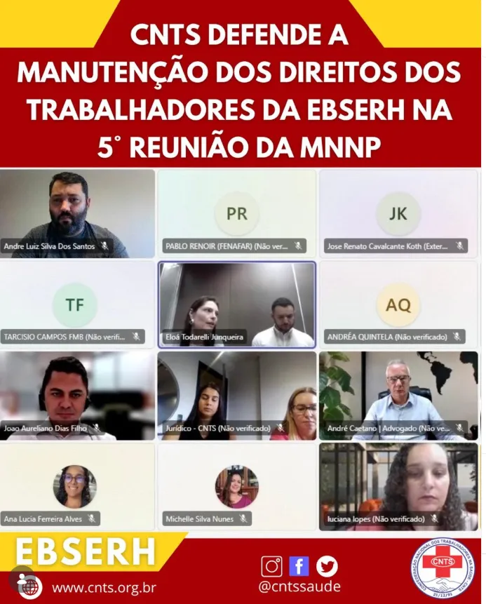 5ª Reunião da Mesa Nacional