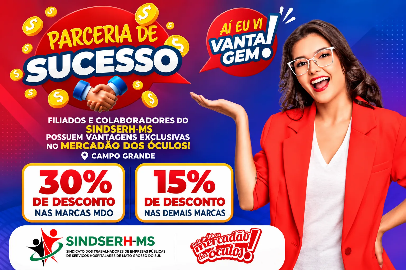 Mais um convênio conquistado pelo SINDSERH-MS!