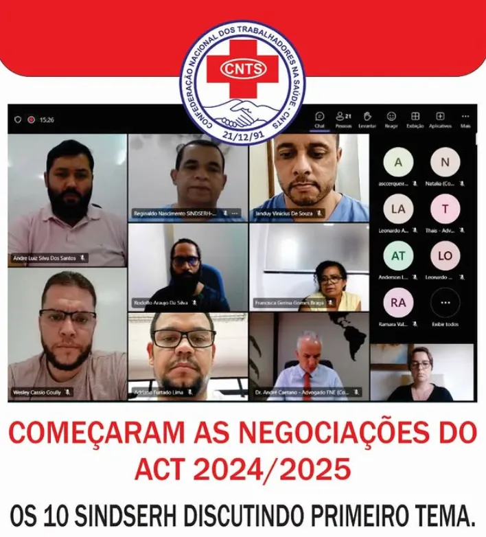 Abertura das negociações