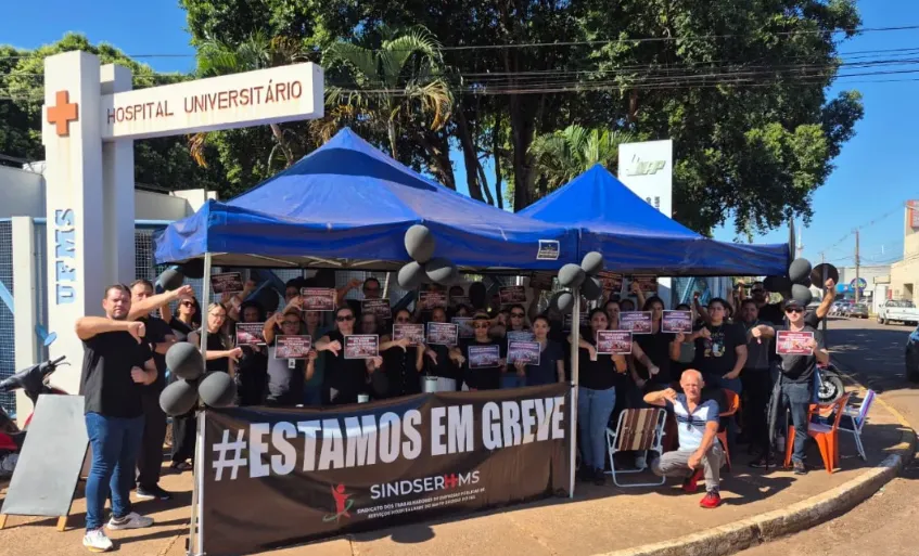 EBSERH/HUBRASIL em Greve