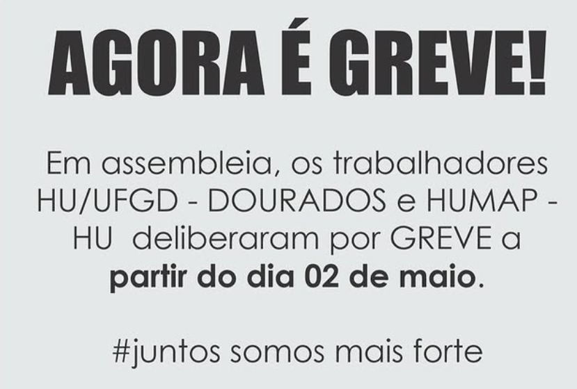 Agora é Greve