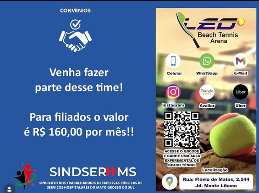 Parceria LED Beach Tennis