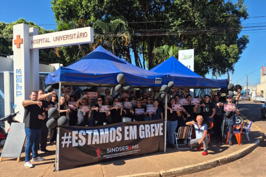 Trabalhadores da EBSERH/HUBRASIL entram em greve e denunciam descaso nas negociações